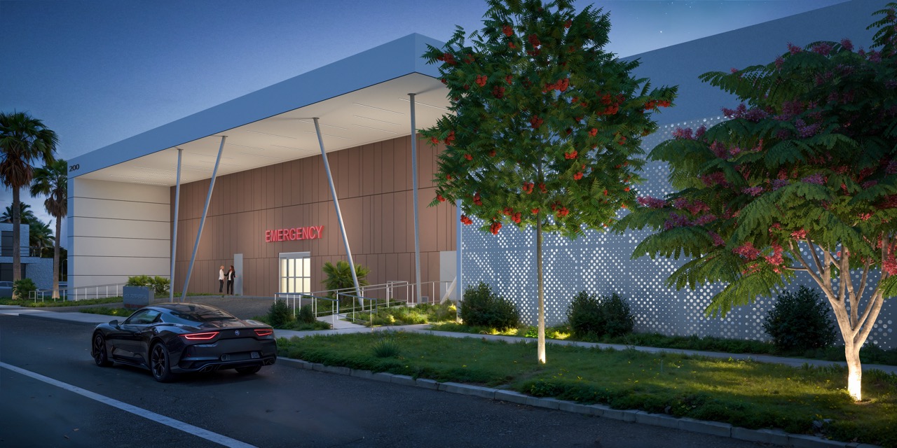 Sunrise FSED night render